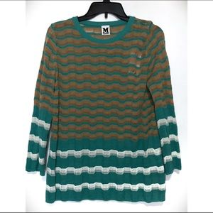 M Missoni Knit Pullover Sweater
